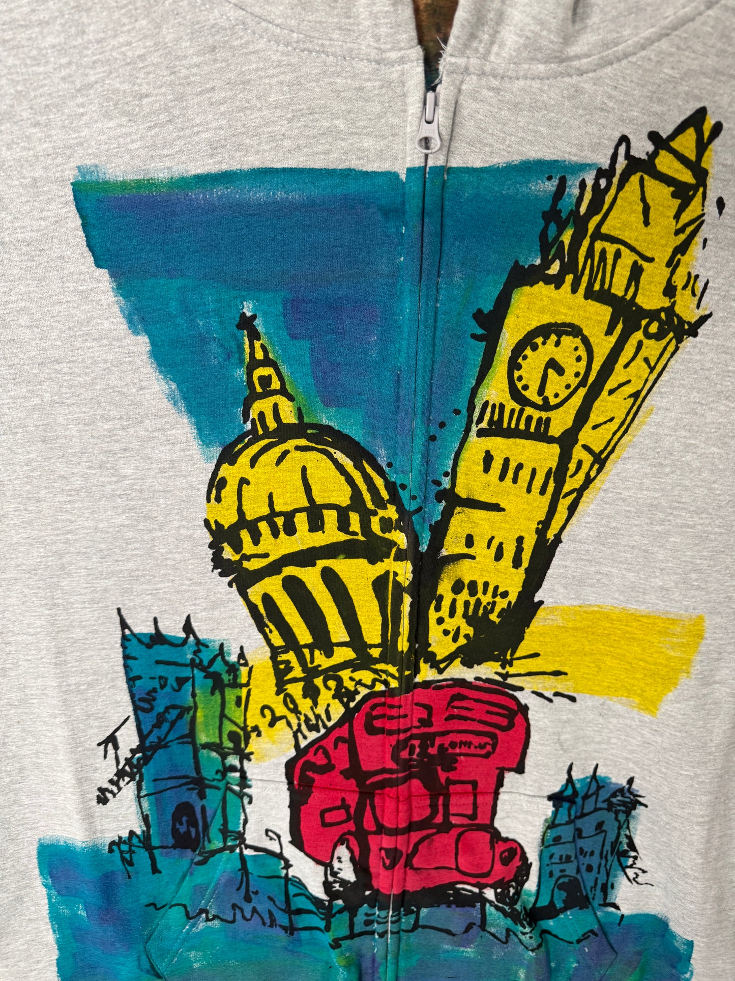 Zip London bus Hoodie