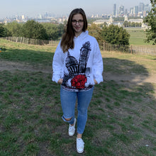 Load image into Gallery viewer, Red Bus,St Paul's and Tower Bridge Hoodie Media 1 of 3