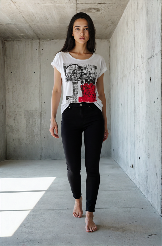 King’s Guards Women's long slub t-shirt