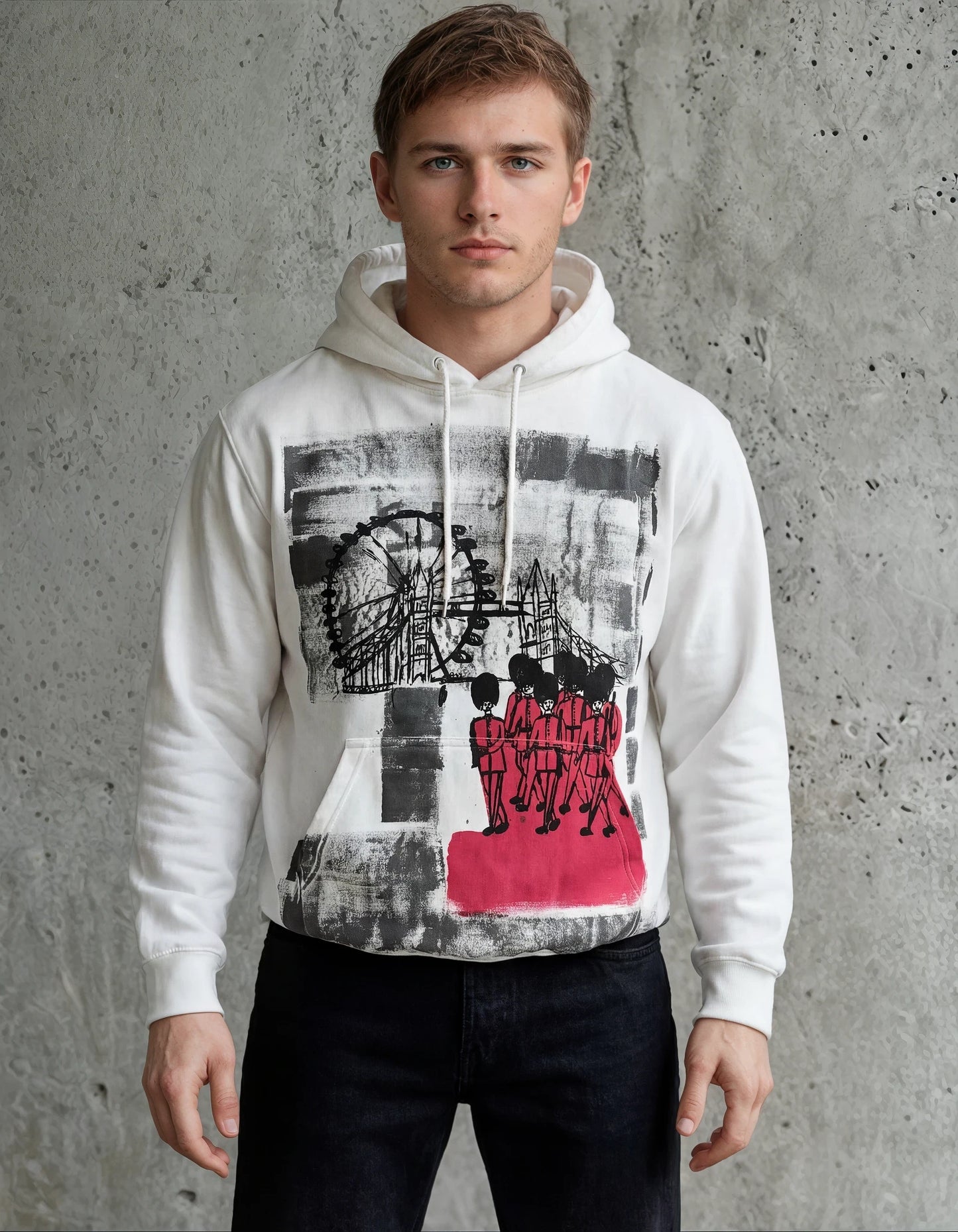 King's Guards London Eye Hoodie