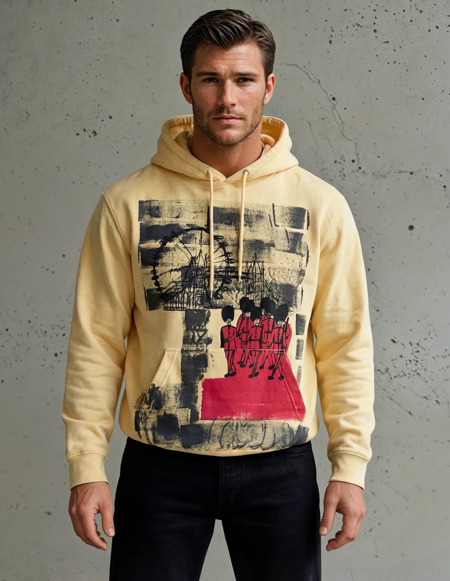 King's Guards London Eye Hoodie