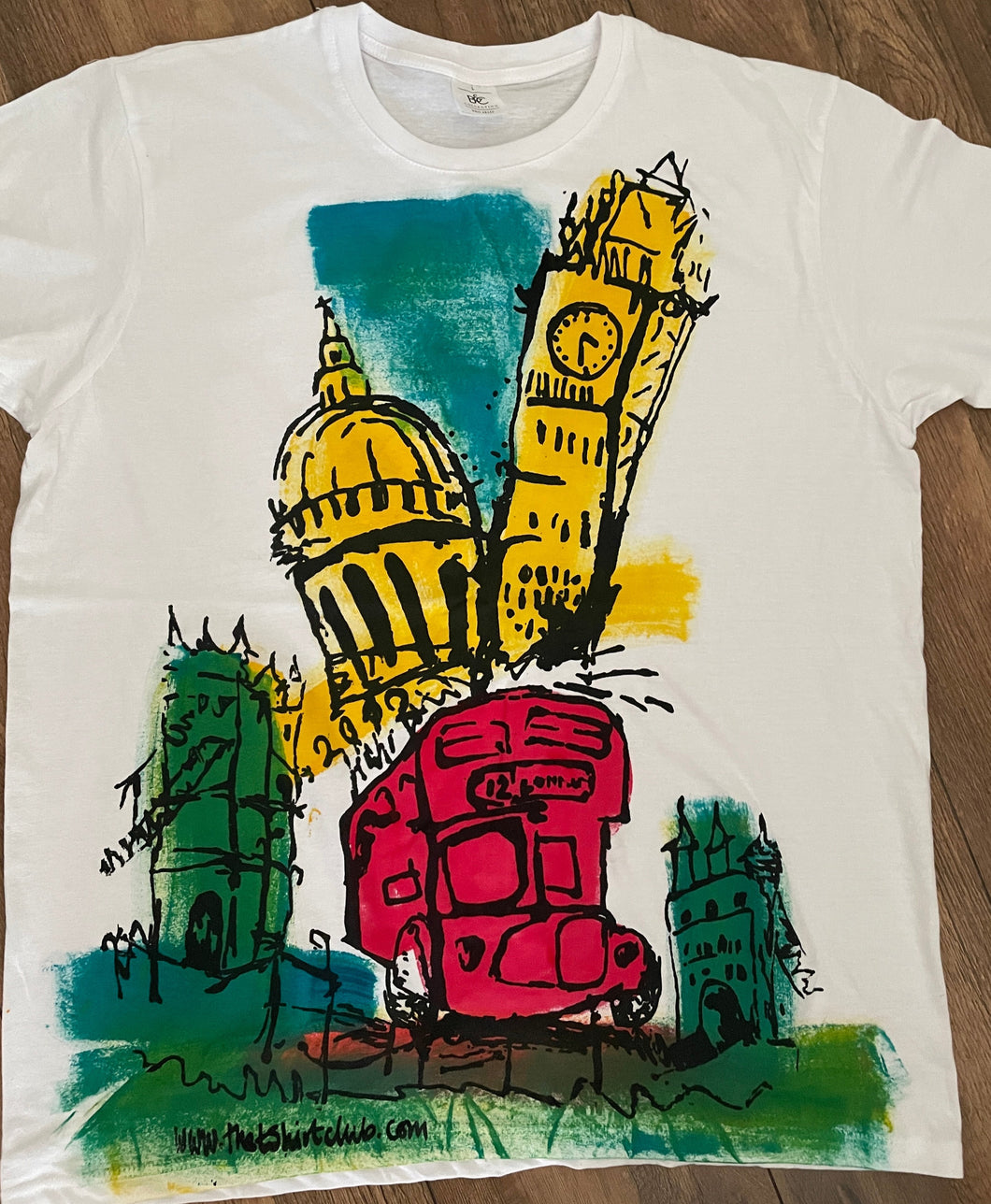 Colourful London Bus T-shirt