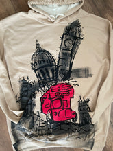 Load image into Gallery viewer, Red Bus,St Paul&#39;s and Tower Bridge Hoodie
